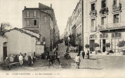 Algeria Constantine CPA the national street