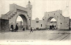 Tunisia Tunis CPA Gate Bab el Khadro