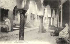 Tunisia Tunis CPA Souk of the perfumes