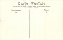 Algerien-romische Ruinen Timgad CPA der Statue von uberfluss trouvee zum Forum