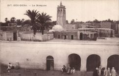 Algeria Sidi Okba CPA the mosque