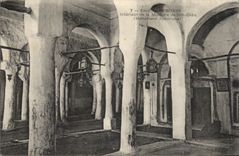 Algeria Surroundings of interior Biskra CPA of the mosque Sidi Okba