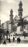 Algerien Algiers CPA die Kathedrale