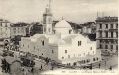 Algerien Algiers CPA die Moschee Djemaa Djedid