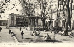 Algeria Setif CPA the National place