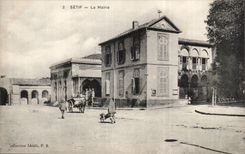 Algeria Setif CPA the town hall