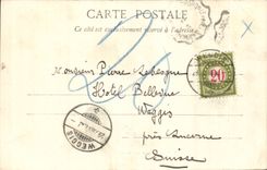 Suisse CPA Le mont Balnc vu de Brevent