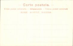 Suisse CPA Der schiefe Turm von St moritz Dorf