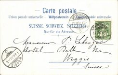 Suisse CPA Meyringen Aareschlucht