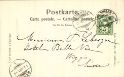 Suisse CPA GRuss aus Meyringen 