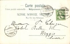 Suisse CPA Meyringen Aareschlucht 