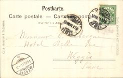 Suisse CPA Zug stadtkanzlei und neu renovierter Zitturm