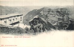 Suisse CPA Stansehorn Hotel mit Glarnisch