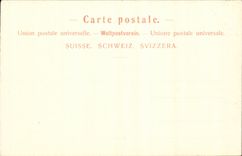 Suisse CPA Traverseirung eines Gletschers