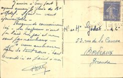 Chatelailon - the Beach - fold - CPA