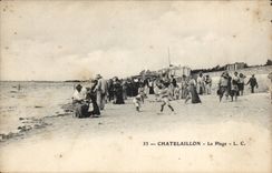 Chatelaillon - the Beach - CPA