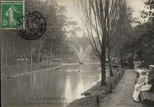 La Rochelle - der Fluss des Charruver Parks - Baby - CPA