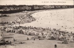 Royan - der Strand und die niedrigen Gezeiten - Versuche - CPA