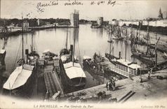 La Rochelle - Ansicht des Hafens - CPA