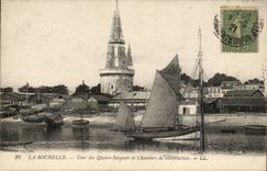 La Rochelle - Umdrehung der vier Sergeant- und Baustellen - CPA