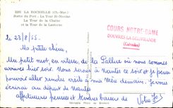 La Rochelle CPA verliess dem Hafen die Aufsatz-Str Nicolas der Aufsatz der Kette und der Aufsatz der Laterne