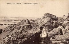 Chatelaillon CPA the rock of English