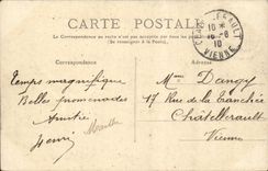 Abgehender Dampfer Rochelle-CPA des Hafens