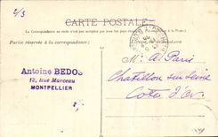 Montpellier - Le Palais du Justice - CPA 