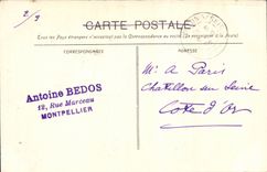 Montpellier - Facades de la Cathedrale - CPA 