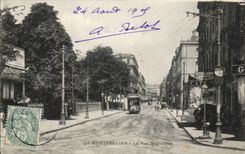 Montpellier - La Rue Maguelone - CPA 