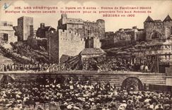 Bezuers - Heretics - Opera in 5 acts Poem of Herold - music of Levade - 1905 - CPA
