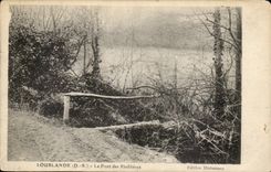 Loublande CPA die Brucke von Rinfilieres