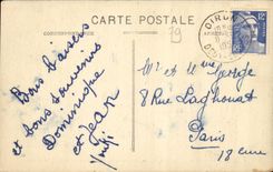 Oiron CPA die Schloss Hauptfront und die Hauser von 17