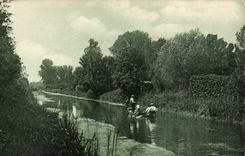 Marais Poitevin hat Arcais CPA Taillee