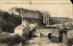 Thouars CPA Castle of the dukes of Tremoille Old bridge
