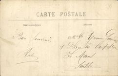 Thouars CPA the footbridge of MUSE on Thouet