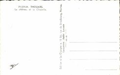 Thouars CPA das Schloss und die Wolbung