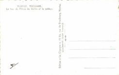 Thouars CPA der Aufsatz des Prinzen de Galles und die Hochschule