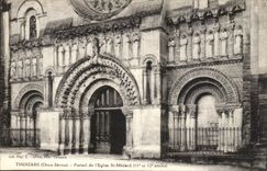 Thouars - Gatter der Kirche-Str Medard 11 und 12 Jahrhunderte CPA