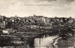 Thouars - View taken South - CPA