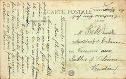 Thouars - das Schloss errichtet unter Louis XIII pro Marie des Aufsatzes 1635 - CPA