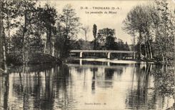 Thouars - the Footbridge of Put - CPA