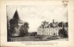 CPA Schloss des Melzeard Aufsatzes errichtet von Pierre Frottier mit der 14 Kommune von Paizay das Unrecht 6 Kilometer des Frauleins