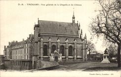 Thouars CPA View of the vault and the castle