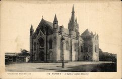 Niort CPA the church Saint Hilaire