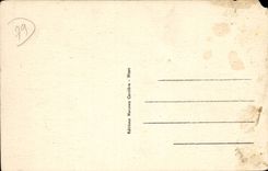 Das Sumpf poitvevin CPA die Brucke von Garette