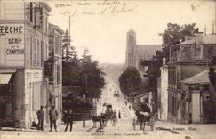 Niort CPA Street Gambetta (sinned flow on the counter)