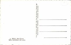 Miss MODERN CARD Church Saint Hilaire