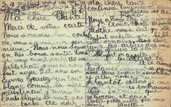 Saint Maixent CPA Statue of colonel Denfert Rochereau (lion)