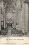 Saint Interior Maixent CPA of the abbey church